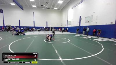 184 lbs Cons. Round 1 - Jack Callen, UW-Stevens Point vs Landry Barker, Loras