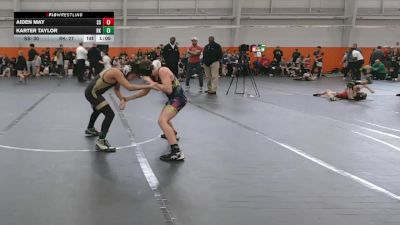 92 lbs Round 3 (6 Team) - Karter Taylor, Rising Kingz vs Aiden May, Southwest Select