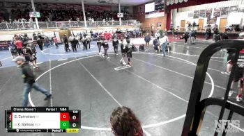 138 lbs Champ. Round 1 - Xavier Salinas, Richland vs Gavin Carnahan, Deer Park