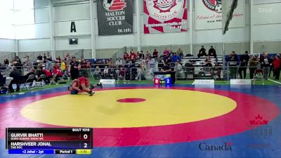 60kg Champ. Round 1 - Gurvir Bhatti, Guru Gobind Singh WC vs Harshveer Johal, The ROC