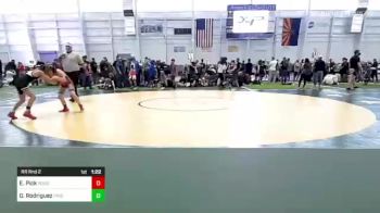 85 lbs Rr Rnd 2 - Ethan Pick, Roughriders vs Omari Rodriguez, Pride WC