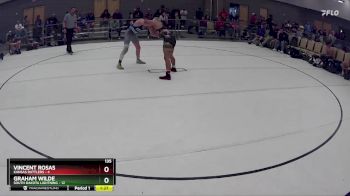 135 lbs Round 4 (8 Team) - Graham Wilde, South Dakota Lightning vs Vincent Rosas, Kansas Rattlers