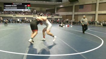 285 Championship Bracket Semifinal - Elijah Schunke, Brandon Valley vs Andrew Olson, Stillwater