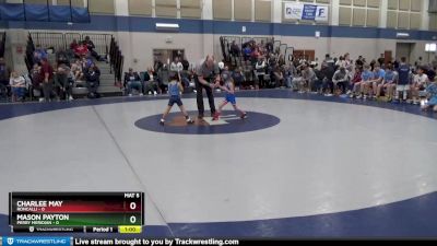 43 lbs Round 3 (4 Team) - Mason Payton, Perry Meridian vs Charlee May, Roncalli