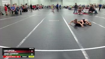 70 lbs Semifinal - Liam Hinton, GOLD MEDAL GRAPPLING vs Owen Coonradt, Grit Mat Club