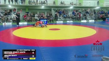 55kg Cons. Round 3 - Gryphon Jewett-White, Prince George WC vs Aroosh Bhatt, The ROC