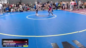 132 lbs Champ. Round 1 - Jordan Reyes, Tri Cities Wrestling Club vs Brexten Weidner, Ilwaco Youth Wrestling