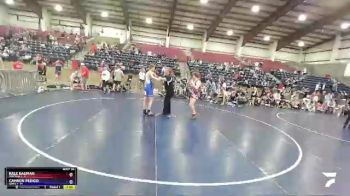 155 lbs Placement (16 Team) - Kale Bauman, Montana 1 vs Camron Pedigo, Idaho 1