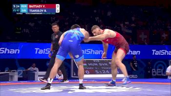 97 kg 1/4 Final - Vladislav Baitsaev, Hungary vs Batyrbek Tsakulov, Slovakia