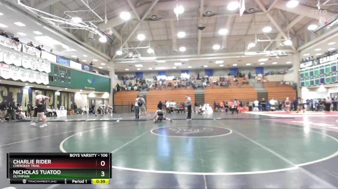Charlie Rider Intact 106 lbs Cons. Round 4 - Nicholas Tuatoo, Olympian vs Charlie Rider ...