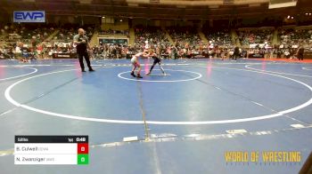 52 lbs Consi Of 16 #2 - Brady Culwell, DCWA vs Nelson Zwanziger, Immortal Athletics WC