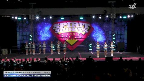 Extreme Force All Stars - Reign [2025 L3 Senior - D2 - Small Day 1] 2025 Spirit Sports Worcester Nationals