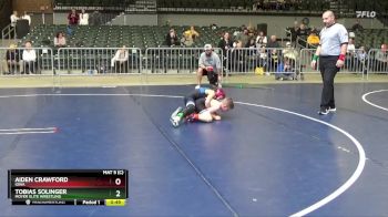 71 lbs Round 2 - Tobias Solinger, Moyer Elite Wrestling vs Aiden Crawford, Iowa