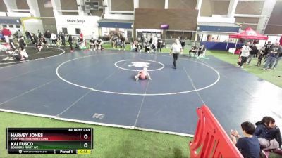 43 lbs 5th Place Match - Harvey Jones, Team Prestige Wrestling vs Kai Fusco, Bonners Ferry WC