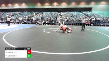 165 lbs Quarterfinal - Steele Starren, Oregon State vs Mason Espinoza, Cal Baptist