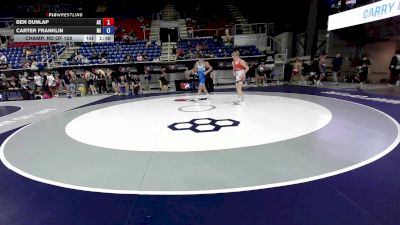 144 lbs Champ. Rd Of 128 - Ben Dunlap, AK vs Carter Franklin, MI