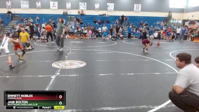 54 lbs Round 1 - Jase Bolton, Beastworks Wrestling Club vs Emmett Nobles, Coastal Elite