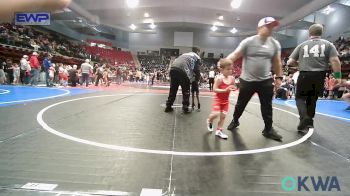 45 lbs Round Of 16 - Lincoln Crow, Berryhill Wrestling Club vs Jax Miller, Broken Arrow Wrestling Club