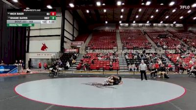 165 lbs Cons. Round 3 - Nick Baer, Maryville vs Shane Bates, Indianapolis