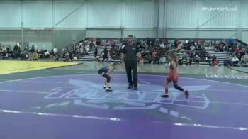 57 lbs Semifinal - Chloe Green, Hurricane Wrestling Academy vs Bailey Baird, Topeka Blue Thunder