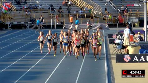 Girls' 1500m, Finals 4 - Age 13