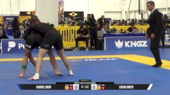 Logan Smith vs Gabriel Brod 2025 World IBJJF Jiu-Jitsu No-Gi Championship