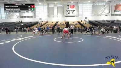 215 lbs Cons. Round 5 - Nolan Boyles, Club Not Listed vs Marcus Burgos, Journeymen Wrestling Club