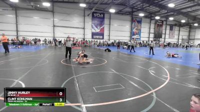 80 lbs Rd# 4- 2:00pm Friday Final Pool - Clint Kohlman, Team Michigan vs Jimmy Hurley, PA Blue