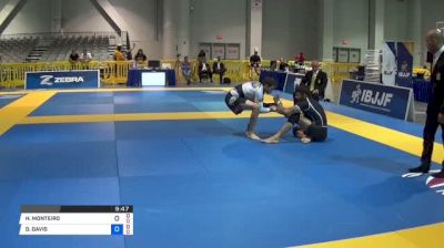 HORLANDO MONTEIRO vs DANIEL DAVIS 2018 American National IBJJF Jiu-Jitsu Championship | Grappling