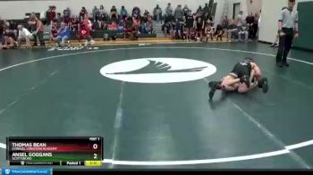 145 lbs Round 3 - Thomas Bean, Evangel Christian Academy vs Ansel Goggans, Scottsboro