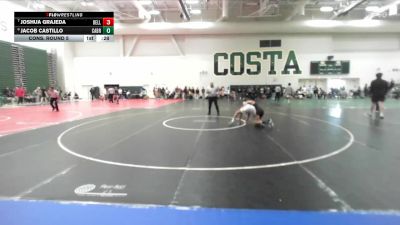 120 lbs Cons. Round 5 - Joshua Grajeda, Bell Gardens vs Jacob Castillo, Cabrillo/Long Beach