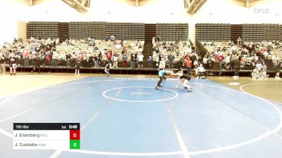 119-I lbs Consi Of 16 #1 - Jaiden Custodia, None vs Jared Eisenberg, Bellmore-JFK