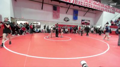 JH 126 lbs Cons. Round 6 - Emersyn Sims, Yukon JH vs Kathryn Tetreault, Cache JH