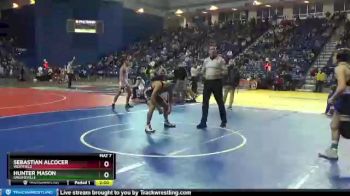 138 lbs Champ. Round 1 - Hunter Mason, Greeneville vs Sebastian Alcocer, Westfield