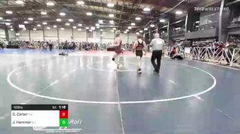 126 lbs Round Of 128 - Devin Carter, MN vs Jake Hammer, WY