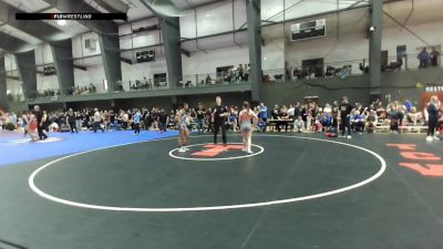 Junior Girls FS - 115 lbs Cons. Round 4 - Rhiley Lees, OR vs Jazmine Turner, CA