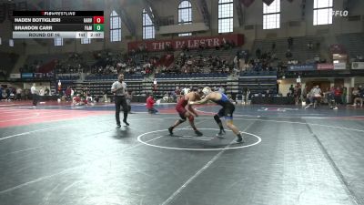 174 lbs Round Of 16 - Haden Bottiglieri, Harvard vs Brandon Carr, Franklin & Marshall