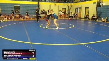 142 lbs Semifinal - Aaliah Garza, Kansas vs Carly McAtee, Girard Matside Wrestling Academy