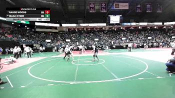 177 lbs Quarterfinal - Gauge Woods, Unattached vs Isaac Kyser, Unattached