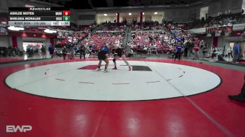 170 lbs Semifinal - Ashlee Motes, Morrison Girls vs Shelsea Morales, Rogers High School Girls