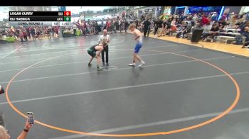 157 lbs Cons. Round 3 - Logan Curry, Unattached vs Eli Haenick, Unattached