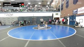 52 lbs Cons. Round 3 - Liam Anderson, Cougar Wrestling Club vs Vince Plato, Pocatello Grapplers Wrestling Club
