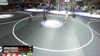 113 lbs Champ. Round 2 - Grant Langstaff, California vs Jordan Medrano, Delano Diablos Wrestling