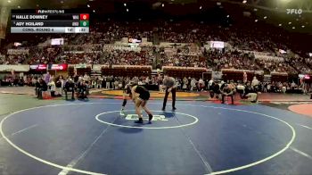 G - 115 lbs Cons. Round 4 - Ady Hoiland, Anaconda Girls vs Halle Downey, Whitehall/Harrison Girls