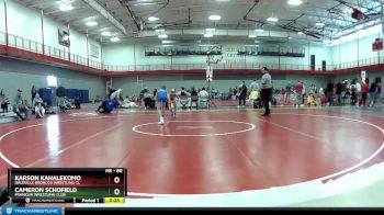 80 lbs Cons. Round 7 - Cameron Schofield, Franklin Wrestling Club vs Karson Kahalekomo, Daleville Broncos Wrestling Cl