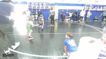 40 lbs Rr Rnd 3 - Asher Gregory, Tulsa Blue T Panthers vs Jaxon Gregory, Tulsa Blue T Panthers