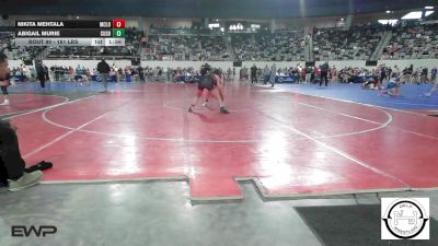 161 lbs Round Of 16 - Nikita Mehtala, McLoud vs Abigail Murie, Cushing