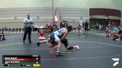 185 lbs Round 1 - Ricky Bailey, Creekside Wrestling Academy vs Jesus Bautista, Dogs