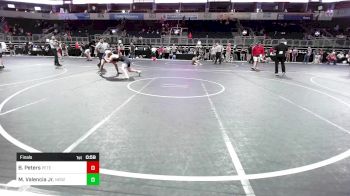 162 lbs Final - Boston Peters, Peters Wrestling vs Michael Valencia Jr., Nebraska Boyz