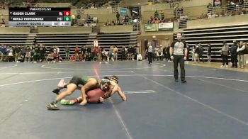 133 Championship Bracket Champ. Round 3 - Miklo Hernandez, Pipestone vs Kaden Clark, Forest Lake